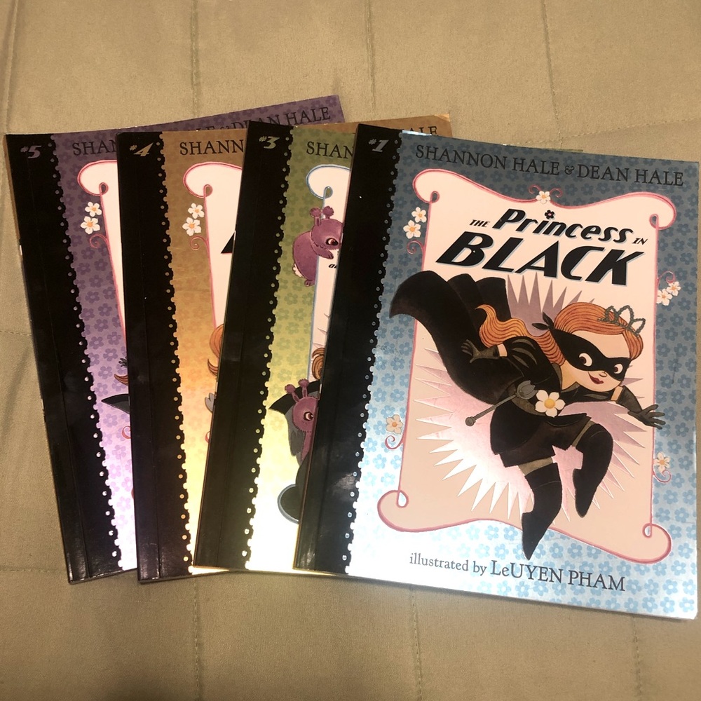Princess In Black 1, 2,4, and 5